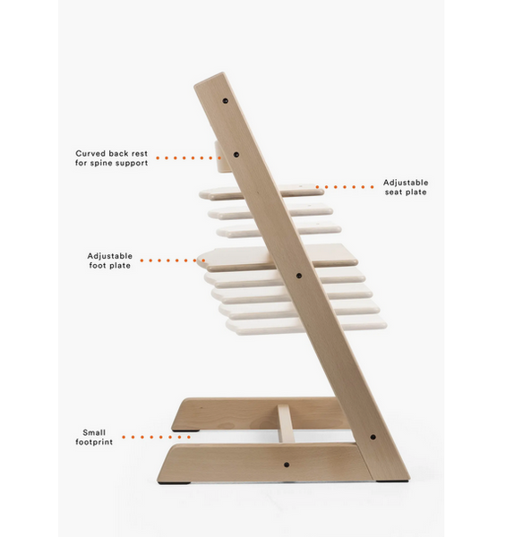 Stokke Tripp Trapp® Highchair, Cushion & Tray Bundle