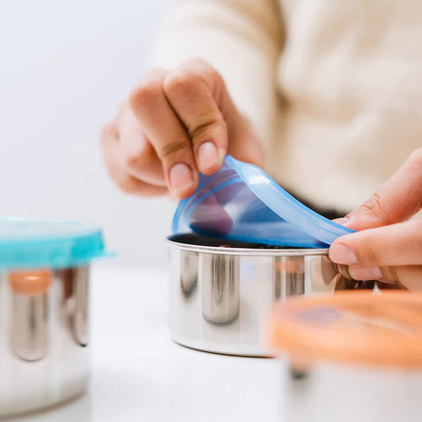 U-Konserve Stainless Steel Round Containers - Set of 3