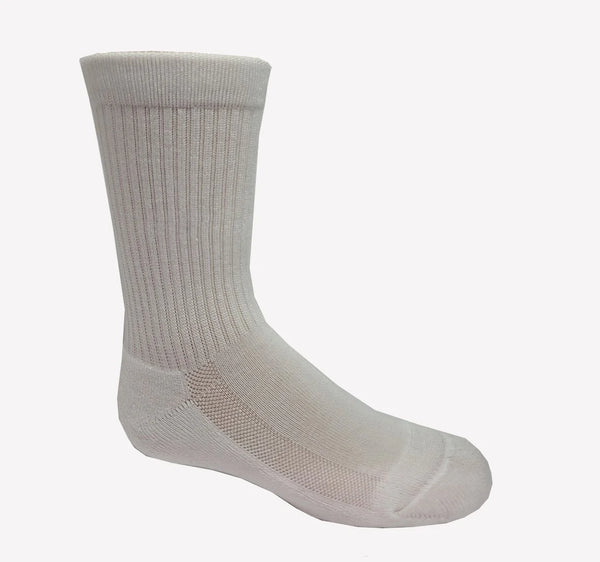 J.B. Fields Premium Athletic Bamboo Sport Crew Socks - 3-Pack