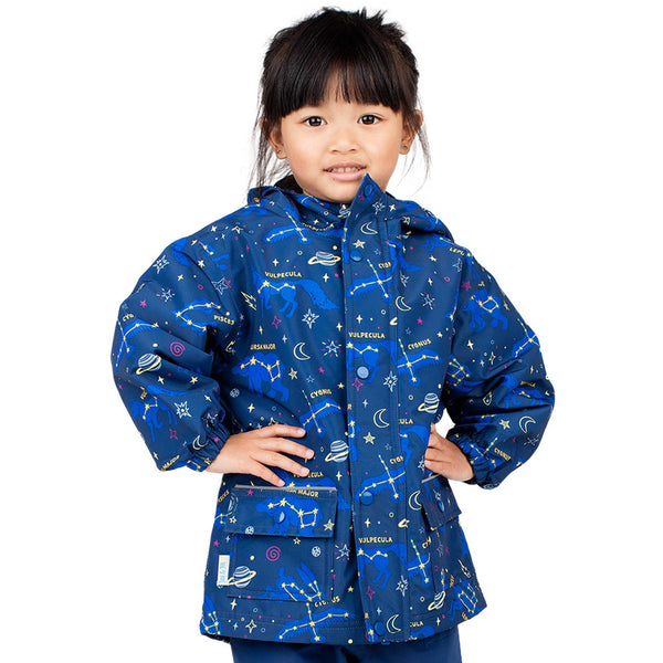Jan & Jul Cozy-Dry Fleece Lined Rain Jacket (2 to 8 years) 🇨🇦