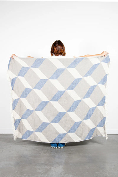 Tofino Towel Co. - The Liberty Muslin Throw 🇨🇦