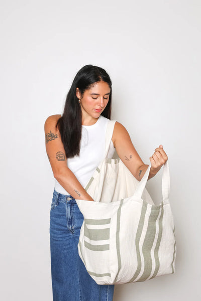 Tofino Towel - The Rey Oversized Stonewashed Tote Bag  🇨🇦