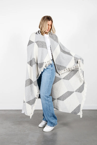 Tofino Towel Co. - The Liberty Muslin Throw 🇨🇦