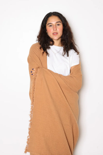 Tofino Towel Co. - The Capella Muslin Throw 🇨🇦
