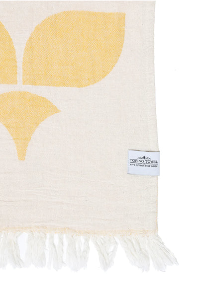 Tofino Towel Co. - The Dane Beach Towel - Lemon