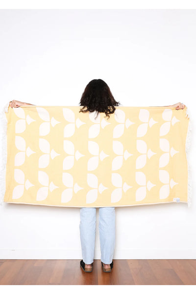 Tofino Towel Co. - The Dane Beach Towel - Lemon