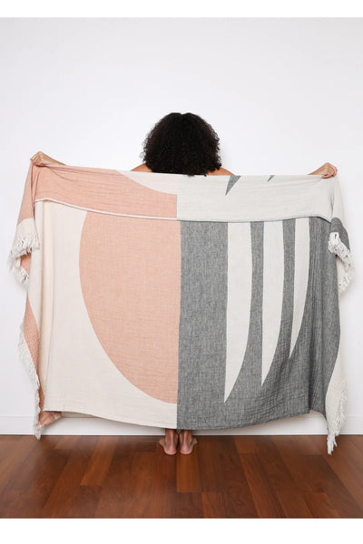 Tofino Towel Co. - The Blaise Muslin Throw 🇨🇦