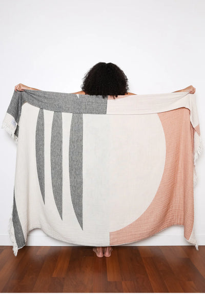 Tofino Towel Co. - The Blaise Muslin Throw 🇨🇦