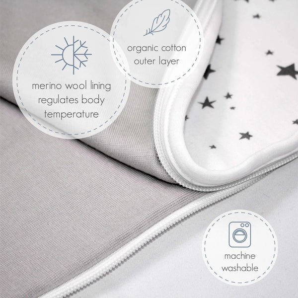 Woolino 4-Season Ultimate Merino Wool Sleep Bags - Baby 2-24 Months