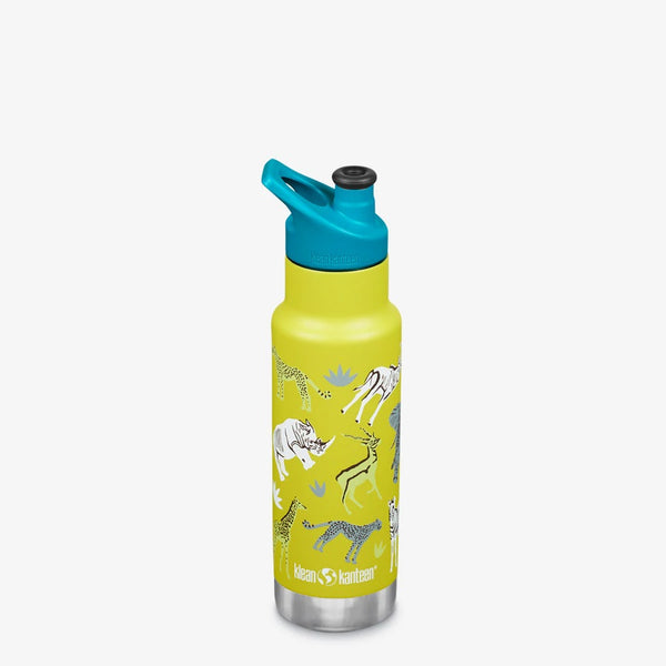 Klean Kanteen Kids 12oz Insulated Water Bottle with Sports Cap