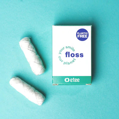 Etee Natural Mulberry Silk Dental Floss Refill Spools - Set of 2 🇨🇦