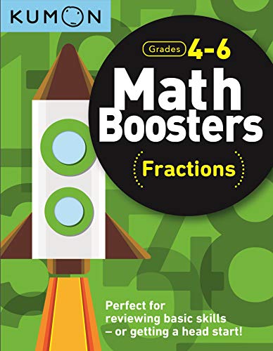 Kumon Math Boosters Workbooks Grades 1-8