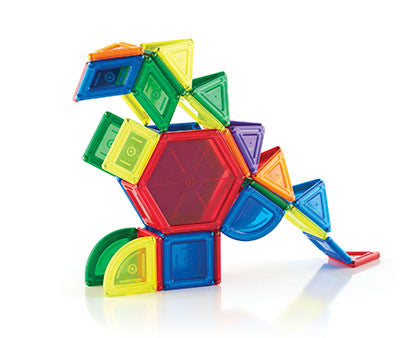 PowerClix Magnetic Tiles - 74 Piece Set