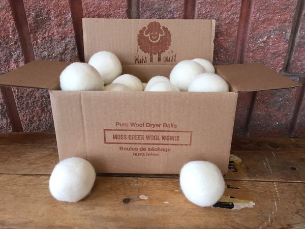 Moss Creek Wool Dryer Balls - 3 Pack 🇨🇦