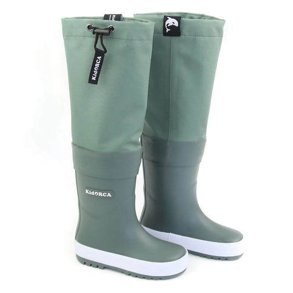 KidORCA Rain Boots with Above Knee Waders - CLEARANCE 🇨🇦