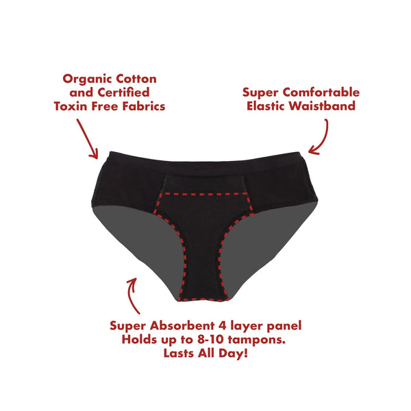 The Period Company - The Organic Cotton Bikini