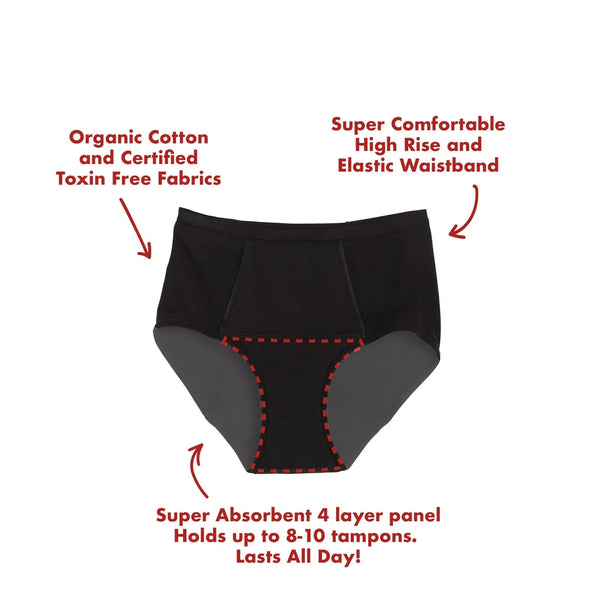 The Period Company - The Cotton High Waisted