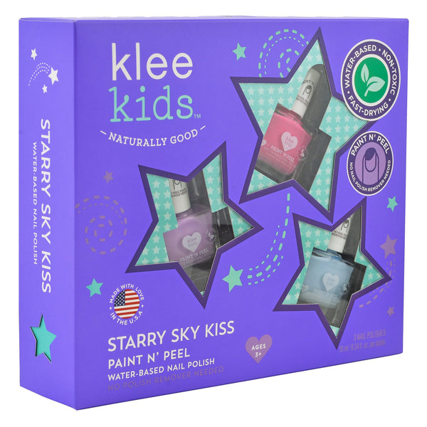 Klee Naturals Water-Based Peelable Nail Polish