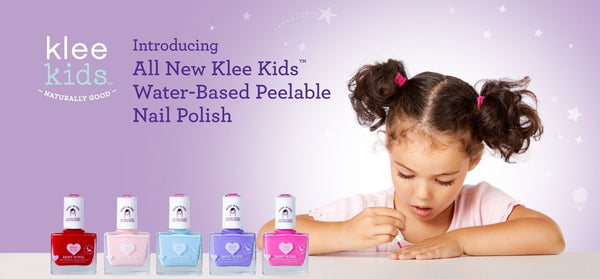 Klee Naturals Water-Based Peelable Nail Polish