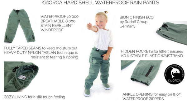 KidORCA Rain Pants