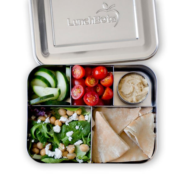 LunchBots Large Cinco Bento Box