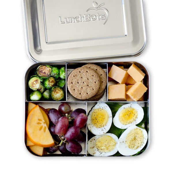 LunchBots Large Cinco Bento Box
