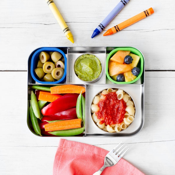 LunchBots Large Cinco Bento Box