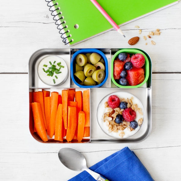 LunchBots Large Cinco Bento Box