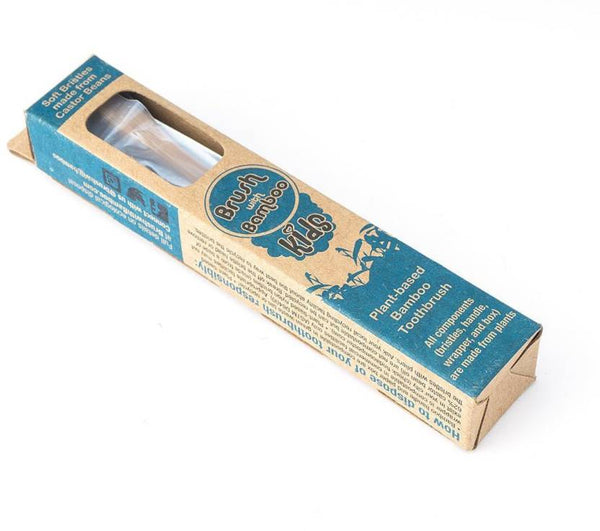 Brush with Bamboo Toothbrushes - Kids 4-Pack