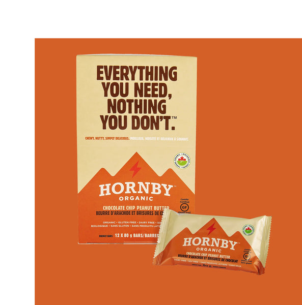 Hornby Organic Energy Bars - 12 x 80g Bars 🇨🇦