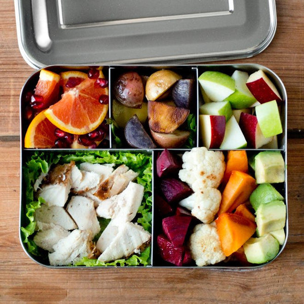LunchBots Large Cinco Bento Box