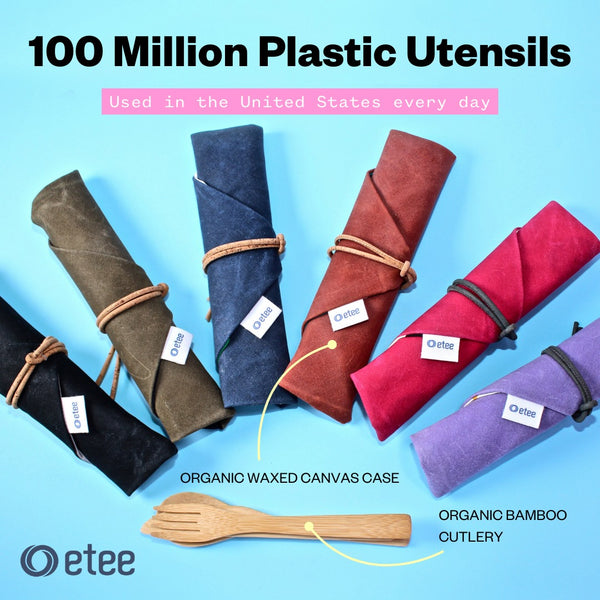 Etee Bamboo Cutlery Sets