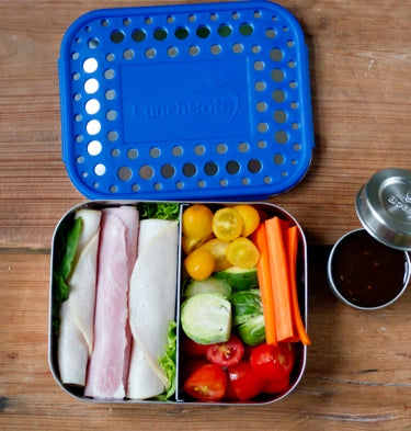 LunchBots Medium Duo Bento Box