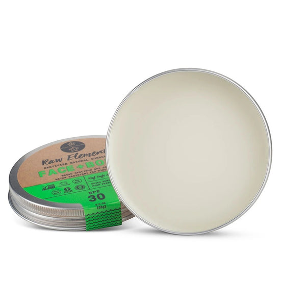 Raw Elements Mineral Sunscreen Face + Body Tin - SPF 30