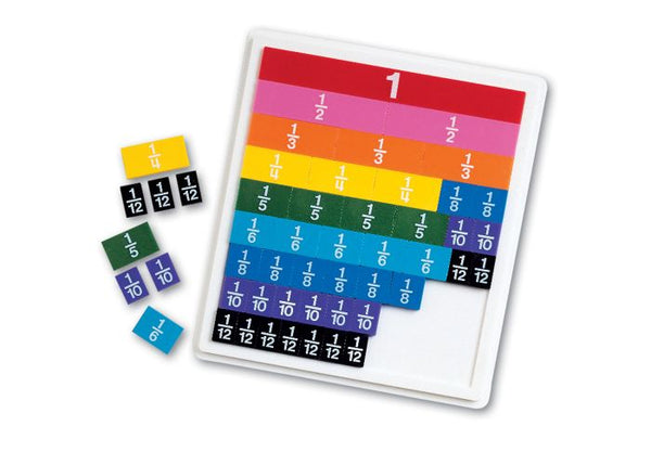 Learning Resources Rainbow Fraction Tiles