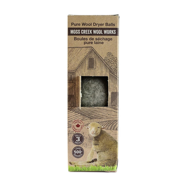 Moss Creek Wool Dryer Balls - 3 Pack 🇨🇦