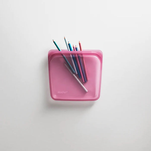 Stasher Reusable Sandwich Bags - Mixed Colours