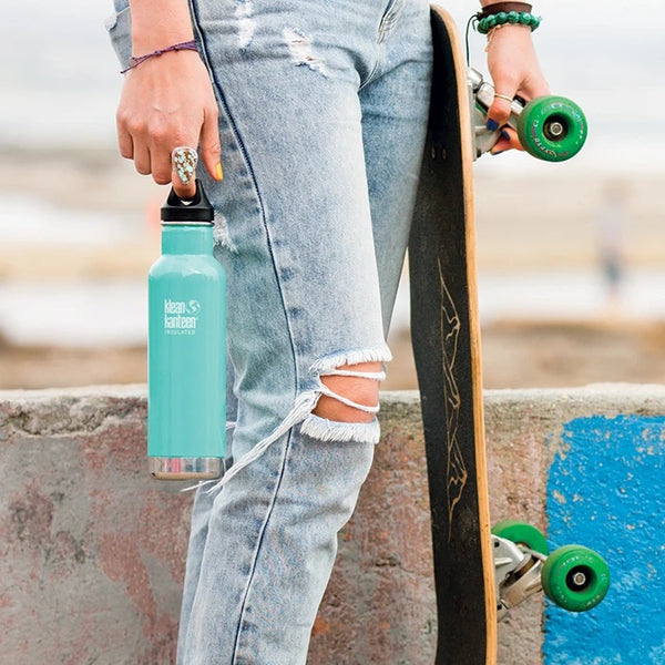 Klean Kanteen 20oz Insulated Bottle with Loop Cap
