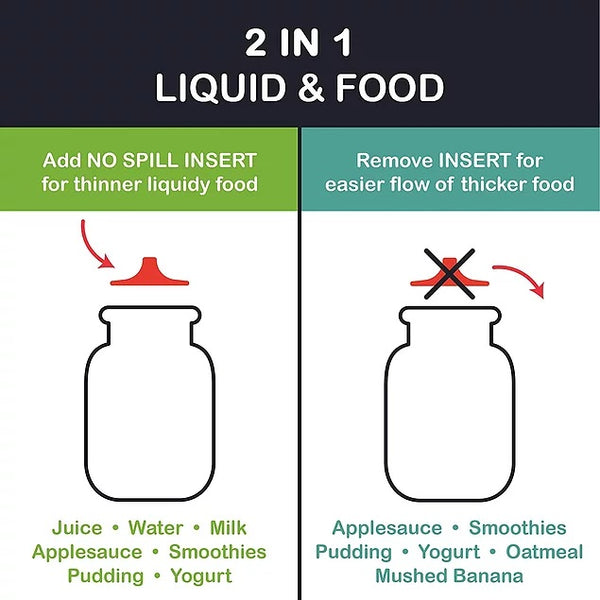 Squeasy Snacker Food Pouch