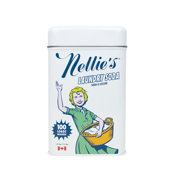 Nellie's Laundry Soda Tin - 100 Loads 🇨🇦