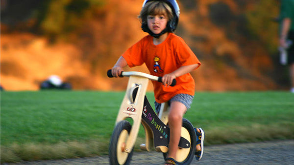 Kinderfeets Balance Bike with Chalkboard Finish