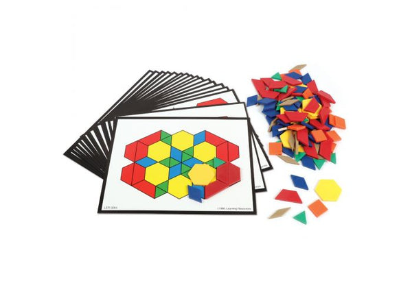 Learning Resources Pattern Block Activity Set