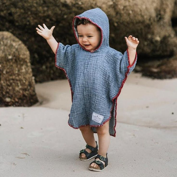 Tofino Towel Co. - Pebble Kids Poncho 🇨🇦