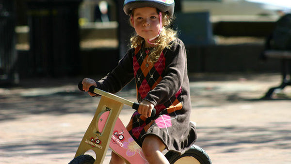 Kinderfeets Balance Bike with Chalkboard Finish