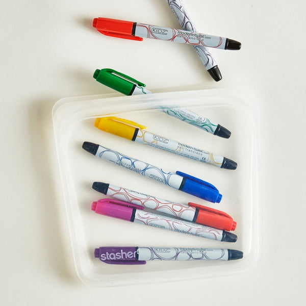 Stasher Reusable Sandwich Bags - 6-Pack