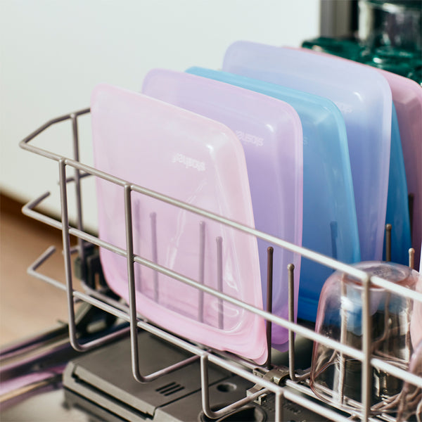 Stasher Reusable Sandwich Bags - Mixed Colours