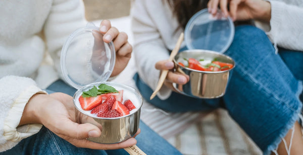 U-Konserve Stainless Steel Round Containers - Set of 3