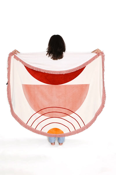 Tofino Towel Co. - The Skye Velour Round Towel