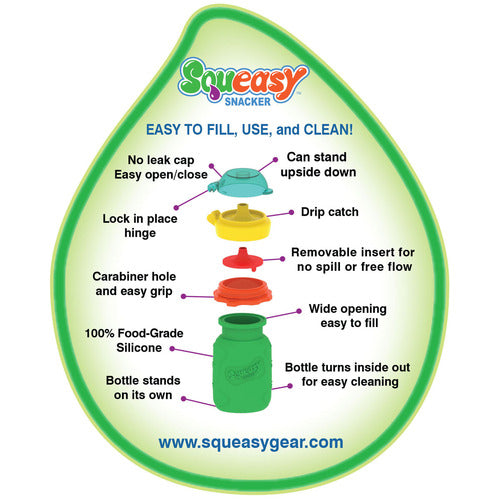 Squeasy Snacker Food Pouch