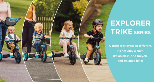 Globber Explorer 4-in-1 Trike - 10 months to 5 years